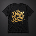 Dahm Luchi Gold Drip tee mockup
