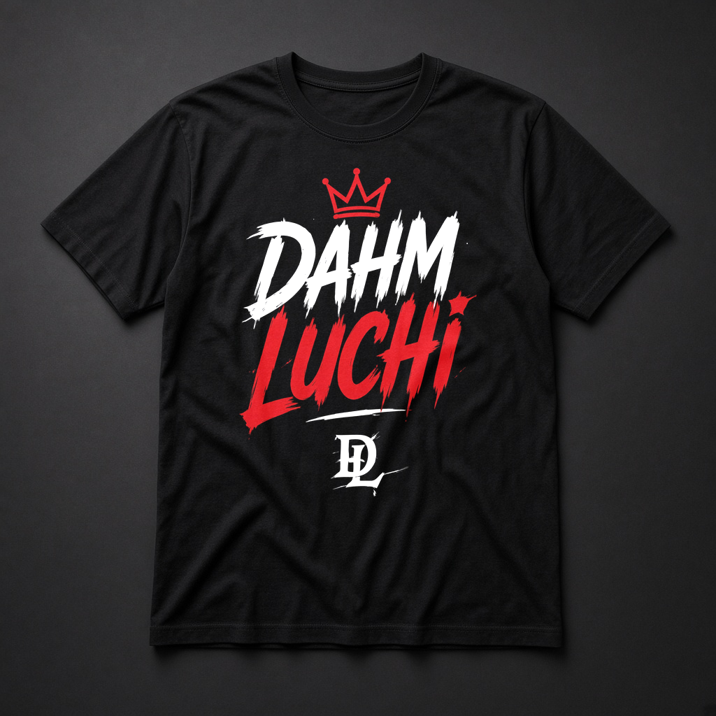 Dahm Luchi Street King tee mockup