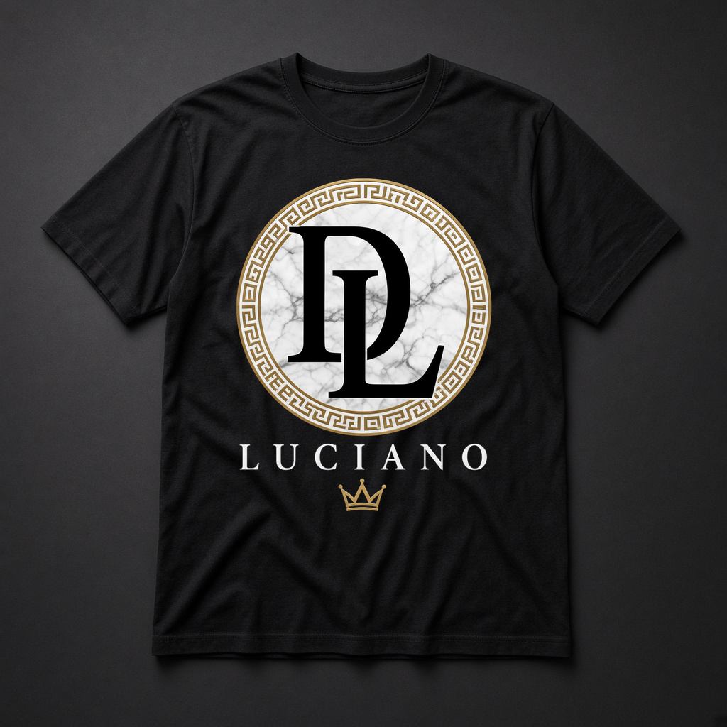 Luciano Marble Medallion Tee
